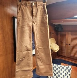 Everlane wide leg crop pants